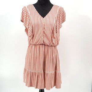 LC Lauren Conrad Striped Lined Dress Size XL